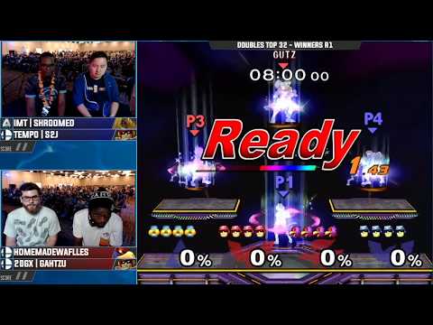 Smash n Splash 3 - Tempo | S2J & IMT | Shroomed vs. 20GX | Gahtzu & HomeMadeWaffles - Top 32 WR1