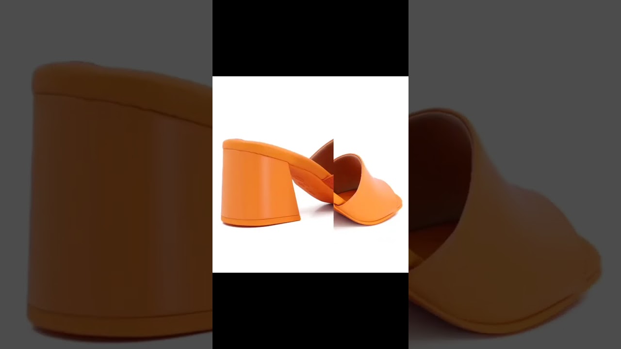 Watch Now Tamanco Usaflex Bico Quadrado Salto Bloco Tamanco Usaflex Bico Quadrado Salto Bloco