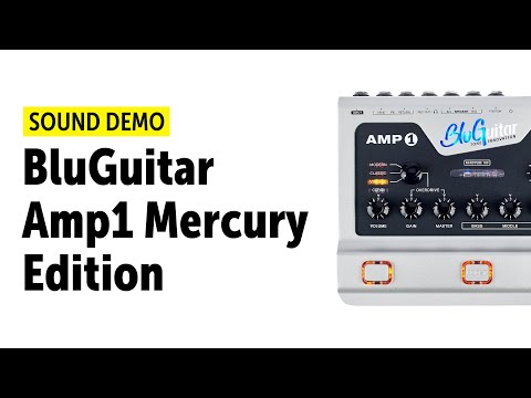 BluGuitar Amp1 Mercury Edition - Sound Demo (no talking)