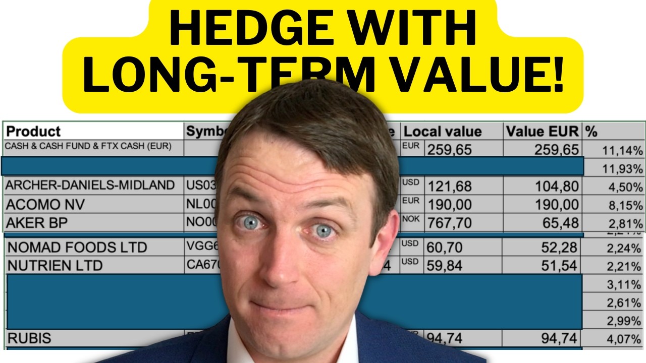 My Diversified Portfolio Strategy (Value Hedging + 6 Stocks I Own)