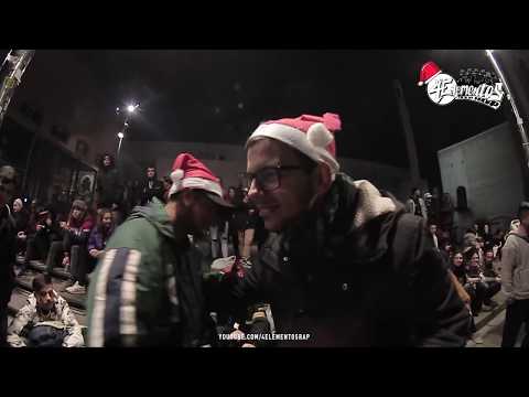 JUAN SNK  VS ANDER DRAW [CUARTOS] - CRHISTMAS BATTLES 2018 | 4 ELEMENTOS |