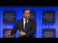 Davos 2014 - Special Address by David Cameron.