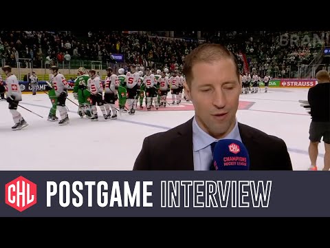 Postgame interviews: Rögle Ängelholm - Sparta Prague