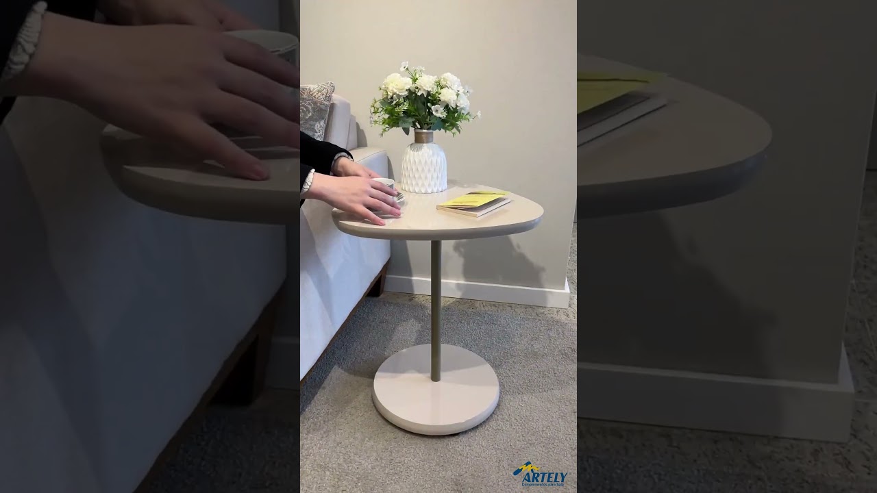 Thumbnail do vídeo - Mesa de Apoio Bel - Off White