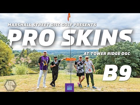 Pro Skins At Tower Ridge Disc Golf Course | B9 | Koling, Barsby, Locastro, Robinson | 2024