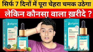 Pilgrim Vitamin C serum Review | Pilgrim Niacinamide Serum R