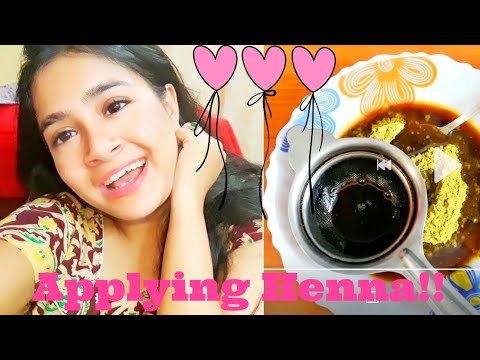 Making Henna Paste for My Hair || Pampering Myself || Hindi Vlog