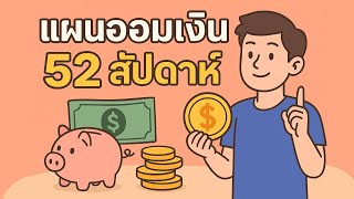 แผนออมเงิน 52 สัปดาห์: เก็บเล็กผสมน้อย...แต่รวยได้จริง!