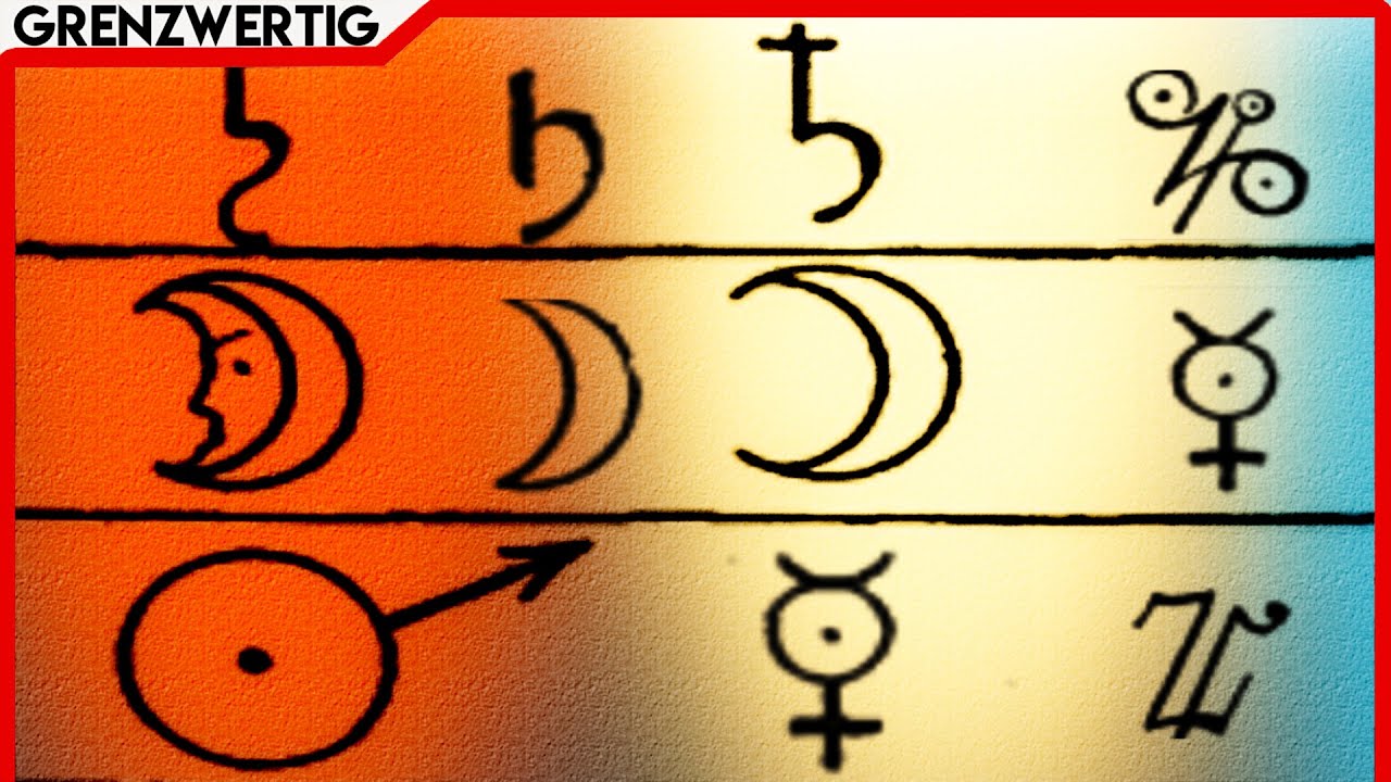 Symbole der Planeten und ihre Bedeutung 🪐
