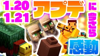 1年6ヶ月マイクラやってなかった人間が今さらアプデ要素に感動する！！笑∑(゜Д゜)