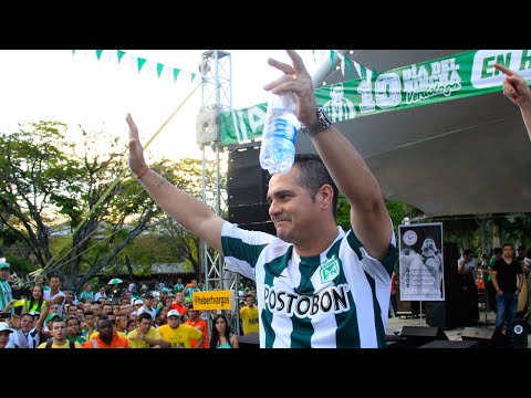 HUGO MORALES CELEBRÓ EL DÍA DEL HINCHA VERDOLAGA