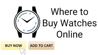 Where to Buy Watches Online
