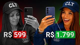 Se você é CLT, não compre celulares baratos.