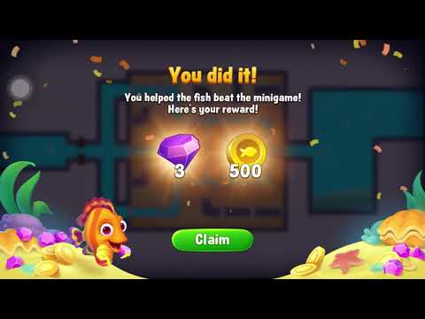 How to play minigames in Fishdom