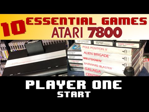 10 Essential Games for Atari 7800 - Player One Start