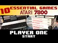 10 Essential Games For Atari 7800 Player One Start