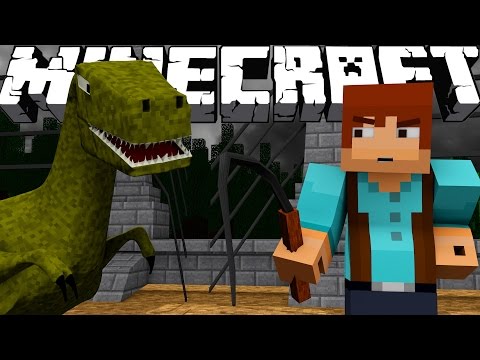 Minecraft Dinosaurs | Jurassic Craft Modded Survival Ep 71! "RAPTORS ESCAPE!"