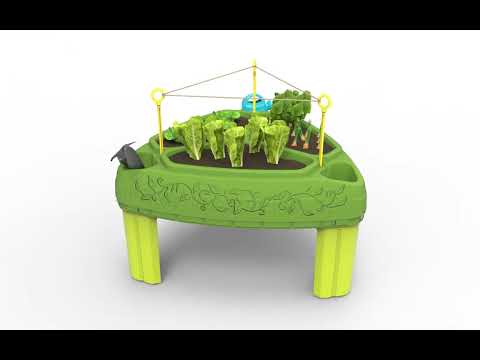 360 View | Seed to Sprout Raised Garden Planter | Simplay3