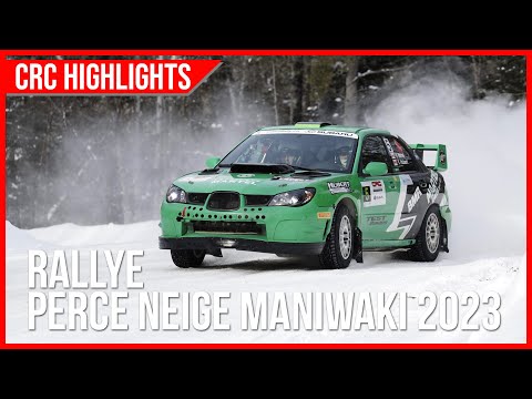CRC Highlights: Rallye Perce Neige Maniwaki 2023