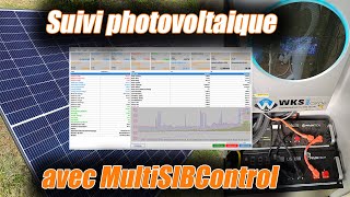Monitorer un onduleur hybride et ses batteries pylontech avec MultiSIBControl