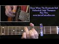 Richard and Linda Thompson Down Where The Drunkards Roll Guitar Play Thru