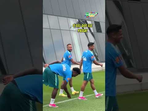 CADÊ O PRESENTE PRO IGOR THIAGO, NEY?! 🤣🇧🇷 #shorts