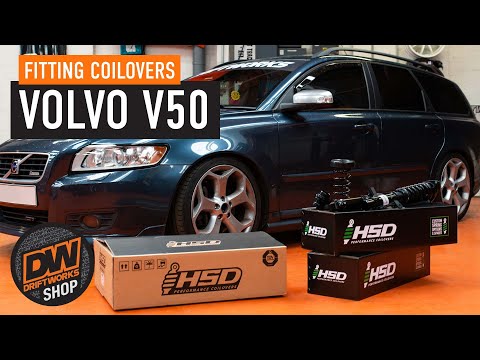 Fitting Volvo V50 HSD Coilover Suspension - Also C30 S40 C70 and Ford Focus Mk2