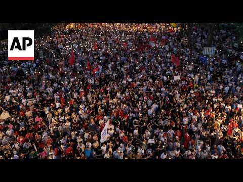 Thousands continue to protest Trump family-linked resort in Albania