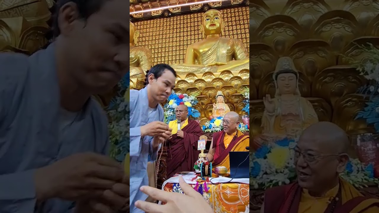 Chenrezig Empowerment at The 5th 100 Million Mani Recitation Retreat 2024.