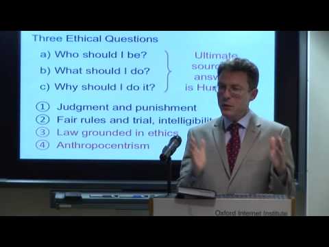 Luciano Floridi: The Gardener, the Dentist, and the Long-Jumper: Ethics in the Age of Information