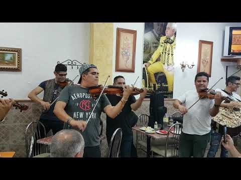 con el mariachi de alejandro fernandez en mi casa 