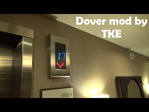 Dover Mod by Thyssenkrupp Traction Elevators at the Sheraton in Greensboro, NC