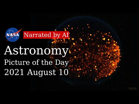 APOD: 2021-08-10 - Fire in Space (Narrated by Amy)