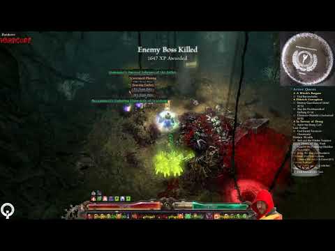 Qwadrax Grim Dawn HC - Dervish Poison/Acid Boss Janaxia, The Betrayer