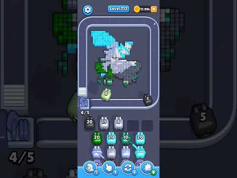 Pixel Flow Level 712 Walkthrough