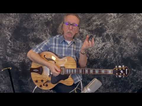 2007 Ibanez AF105SM Archtop Spalted Maple Custom Model