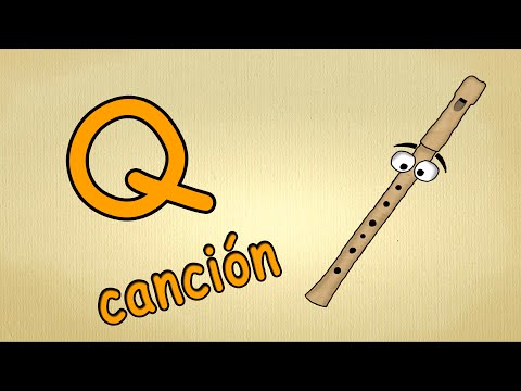 alfabeto en español para niños - La letra Q - canción musica para estudiar español
