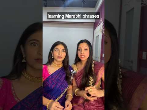 Learning Marathi phrases ft. @saigodbole