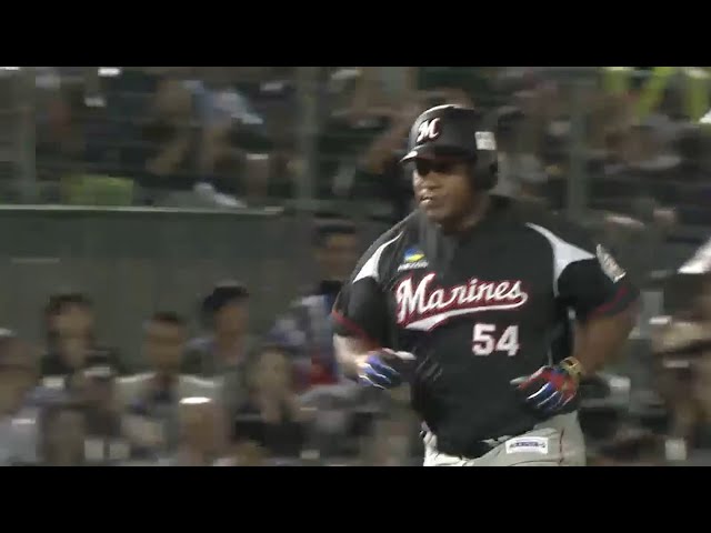 【7回表】「不敗神話」発動 マリーンズ・デスパイネの一発で1点差に迫る 2015/8/14 Bs-M