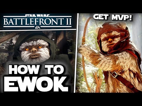 How to Not Suck With the Ewok Hunter Reinforcement in Star Wars Battlefront 2!
