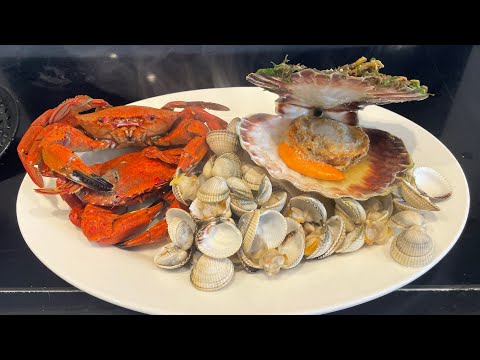 Scallop - Crab & Cockles - Coastal Foraging ! Catch & Cook