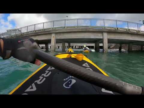 Devonport pier - Barracuda Kayaks Enigma