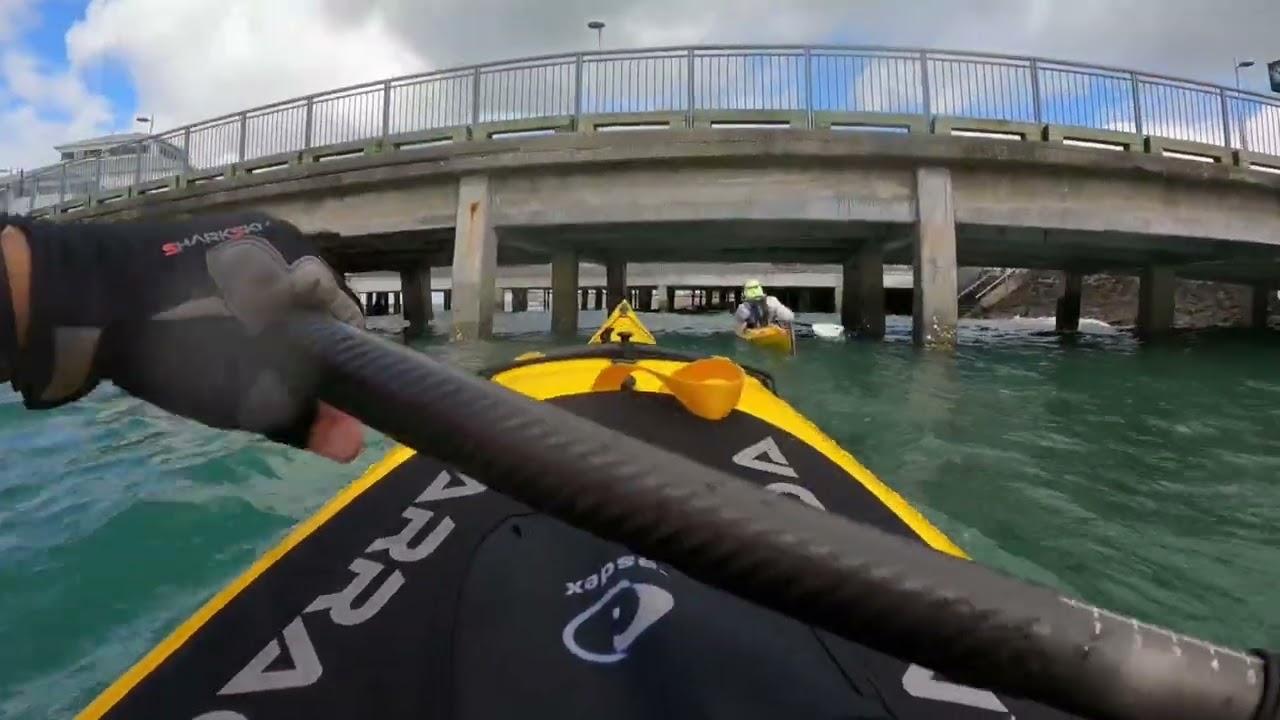 Devonport pier - Barracuda Kayaks Enigma