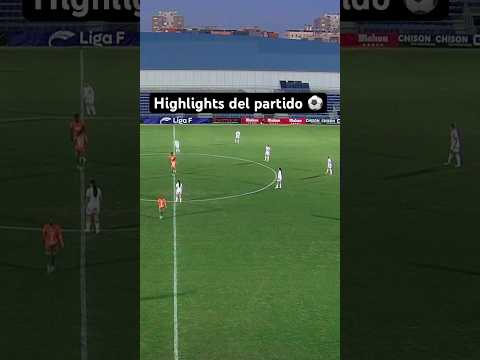Madrid CFF 1 - 1 VCF Femenino I Highlights del partido ⚽️