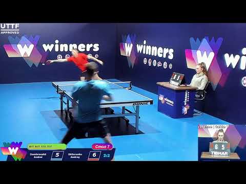 Dombrovskii Andrei - Skliarenko Andrey. WINners. CUP Table Tennis 7 03.01.2021  20:45