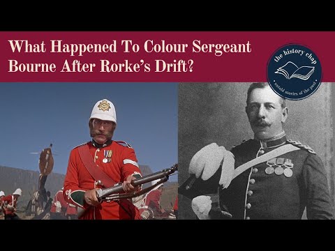 What happened to Colour Sergeant Frank Bourne Rorkes Drift?