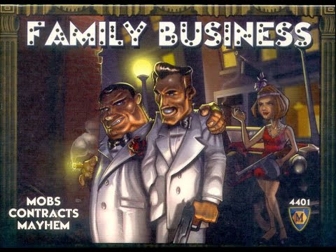 The Purge: # 2102 Family Business: A take that card game about killing mobsters and putting them in their graves