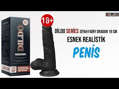 Fairy Dragon 19 cm Gerçekci Et Dokusunda Zenci Realistik Penis