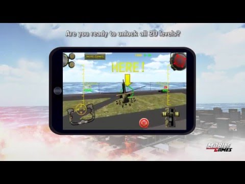 Heli Gunship Crime Justice 3D Video