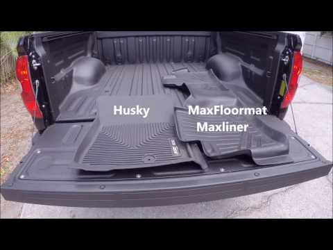 Husky vs Maxliner MaxFloormat Review 2017 Tundra